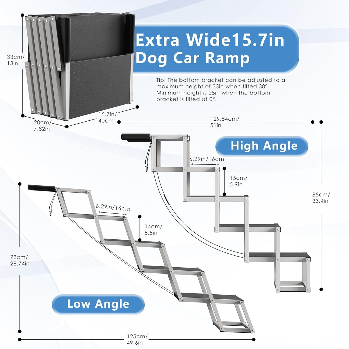 Folding Dog Stairs