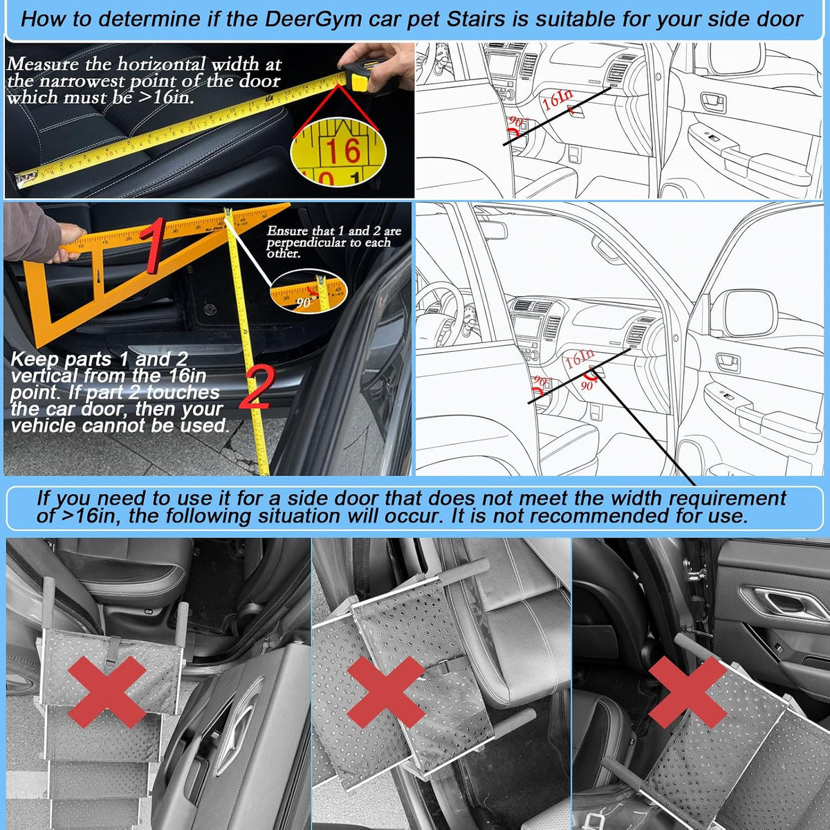 Folding Dog Stairs